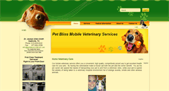 Desktop Screenshot of petblissmobilevet-com.secure34.ezhostingserver.com