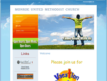 Tablet Screenshot of monroeumc-com.securec13.ezhostingserver.com
